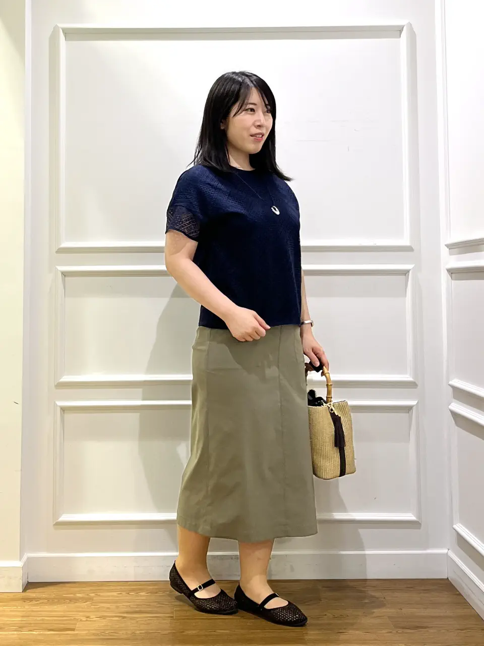 J.PRESS LADIES スタッフ コーディネート画像