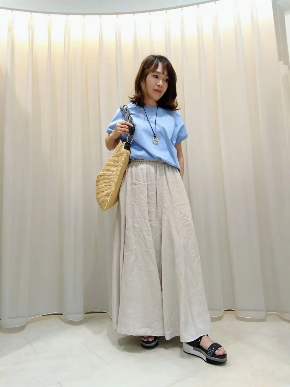  スタッフ コーディネート画像