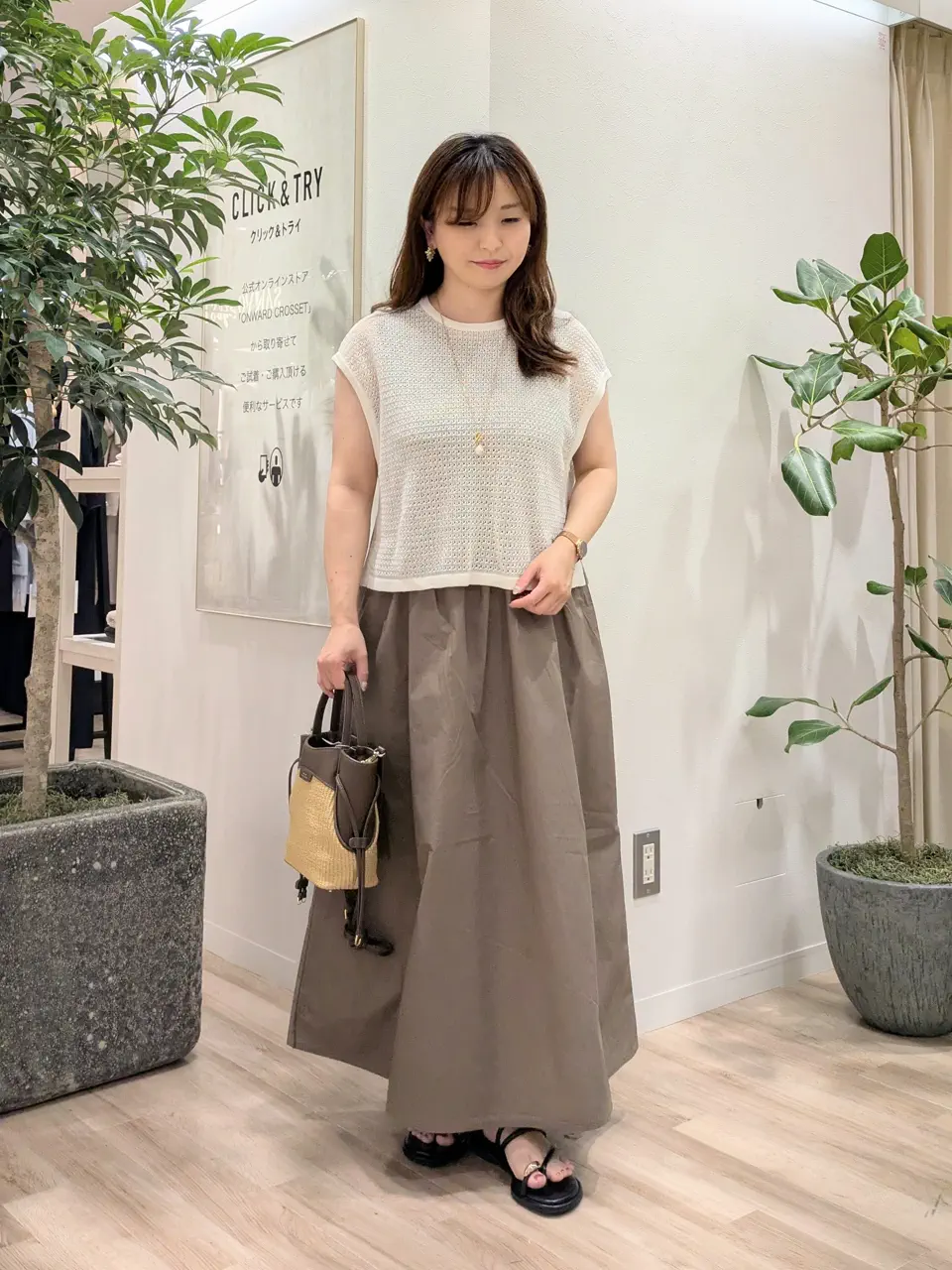  スタッフ コーディネート画像