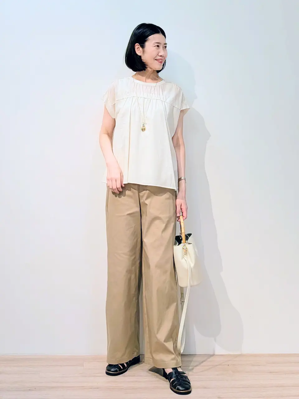 23区 虎走 コーディネート画像