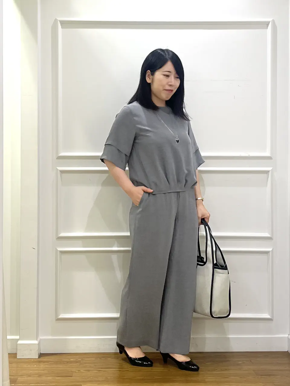 J.PRESS LADIES スタッフ コーディネート画像