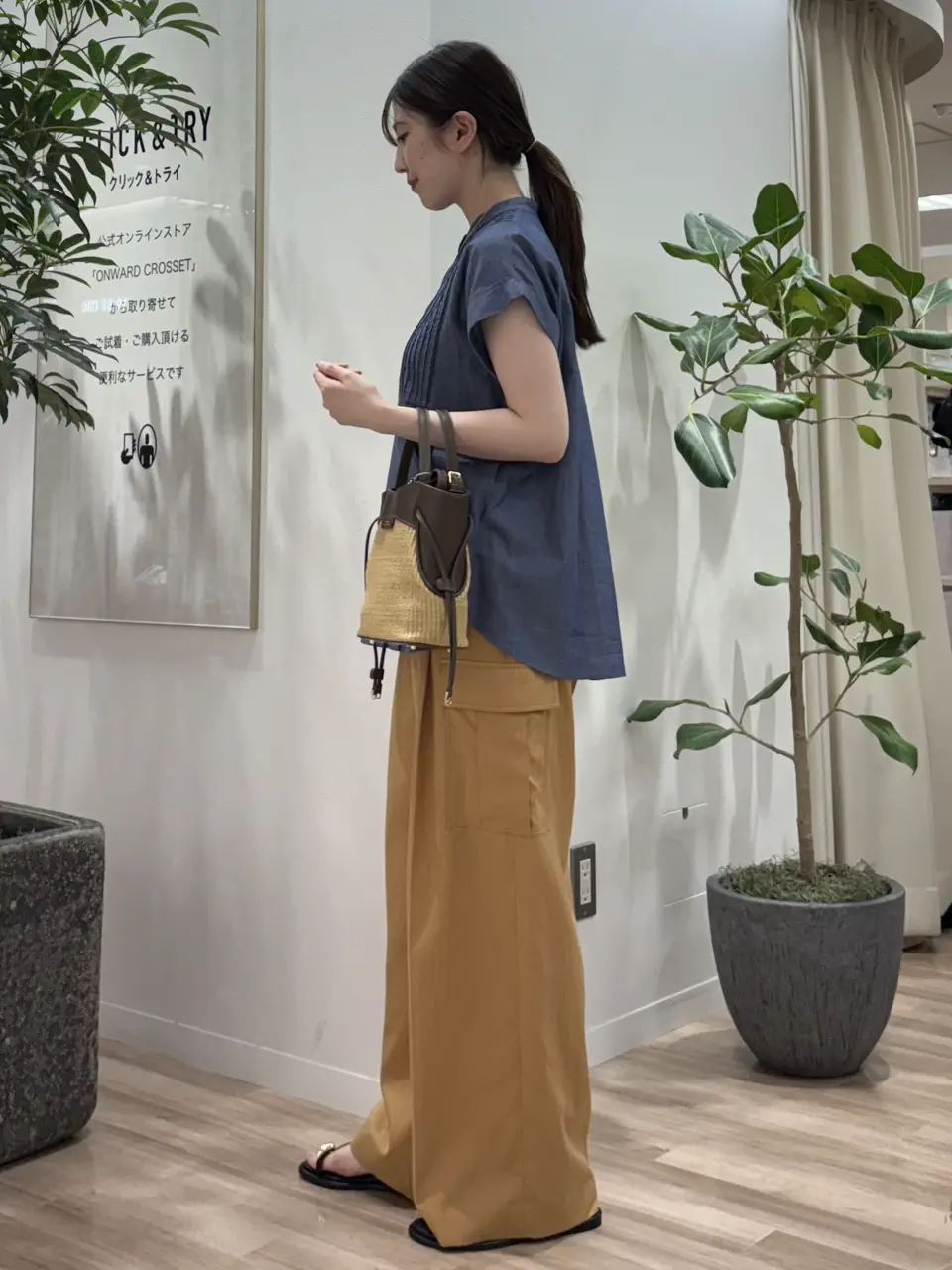 23区 タハラ コーディネート画像