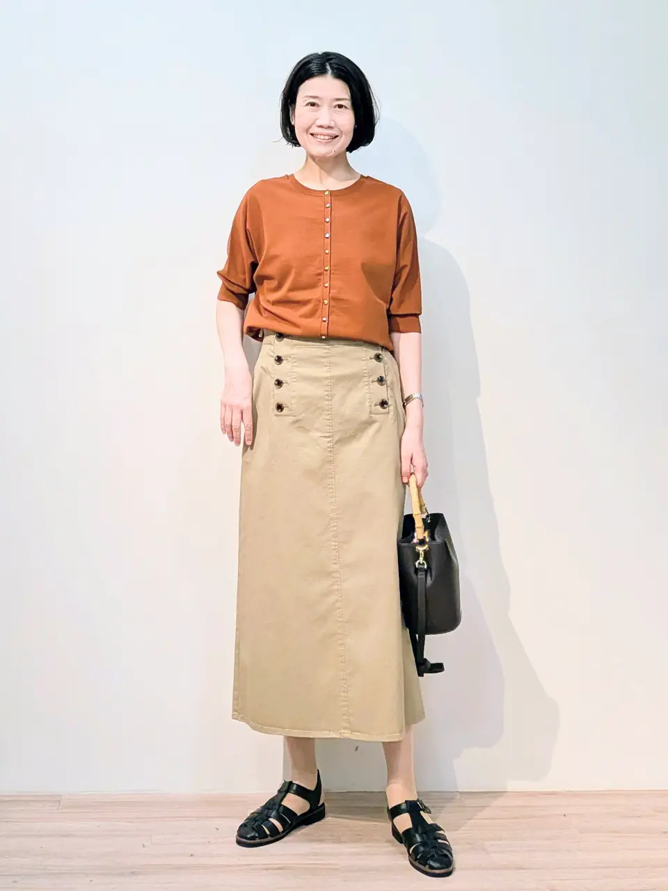 23区 虎走 コーディネート画像