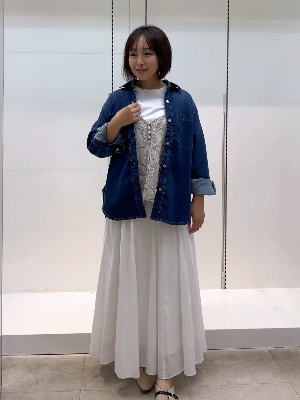  スタッフ コーディネート画像