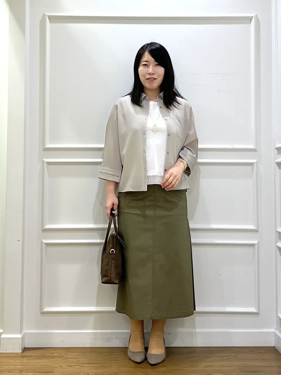 J.PRESS LADIES スタッフ コーディネート画像