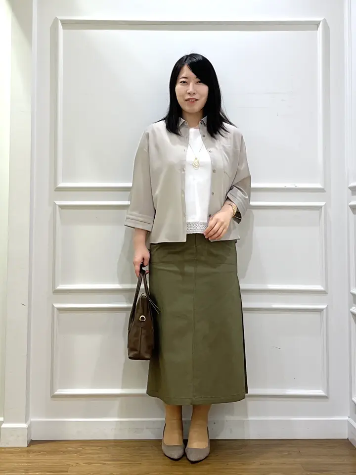 J.PRESS LADIES スタッフ コーディネート画像