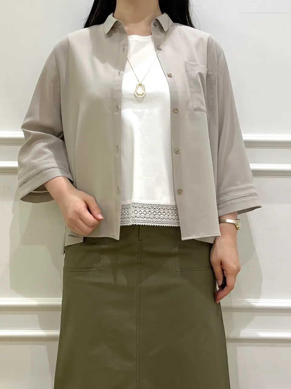 J.PRESS LADIES スタッフ コーディネート画像