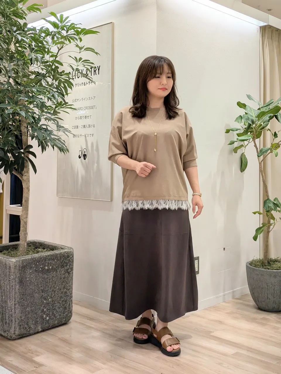  スタッフ コーディネート画像