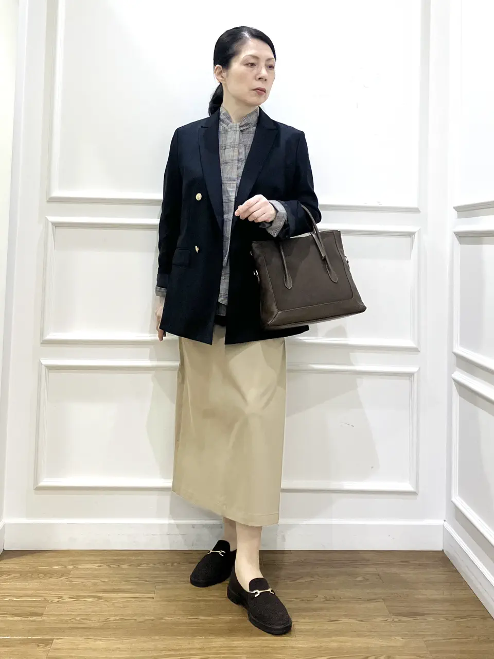 J.PRESS LADIES スタッフ コーディネート画像
