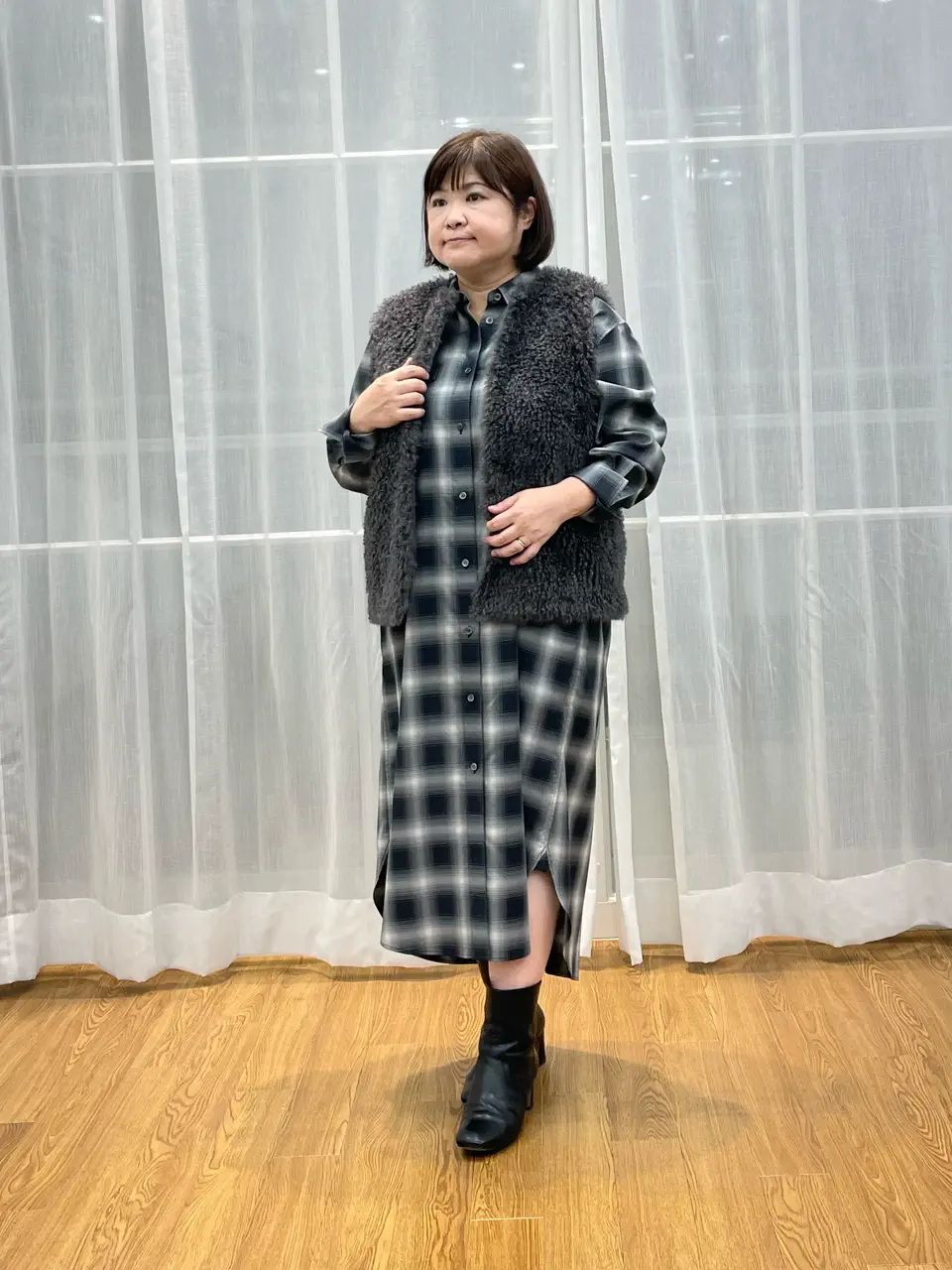  スタッフ コーディネート画像