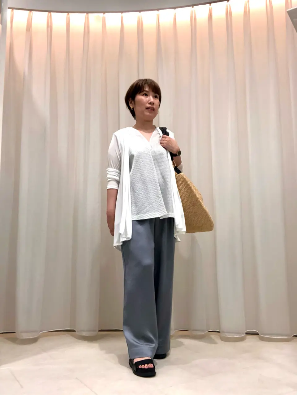  スタッフ コーディネート画像