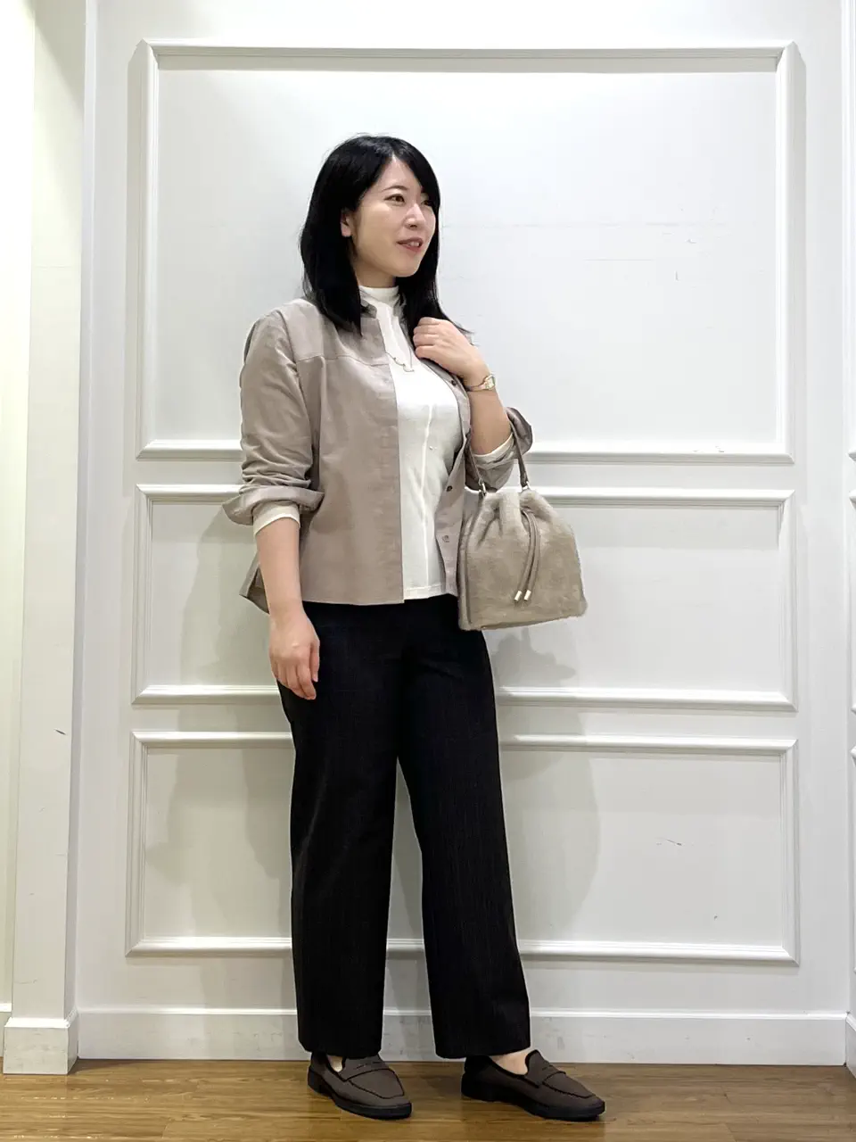 J.PRESS LADIES スタッフ コーディネート画像