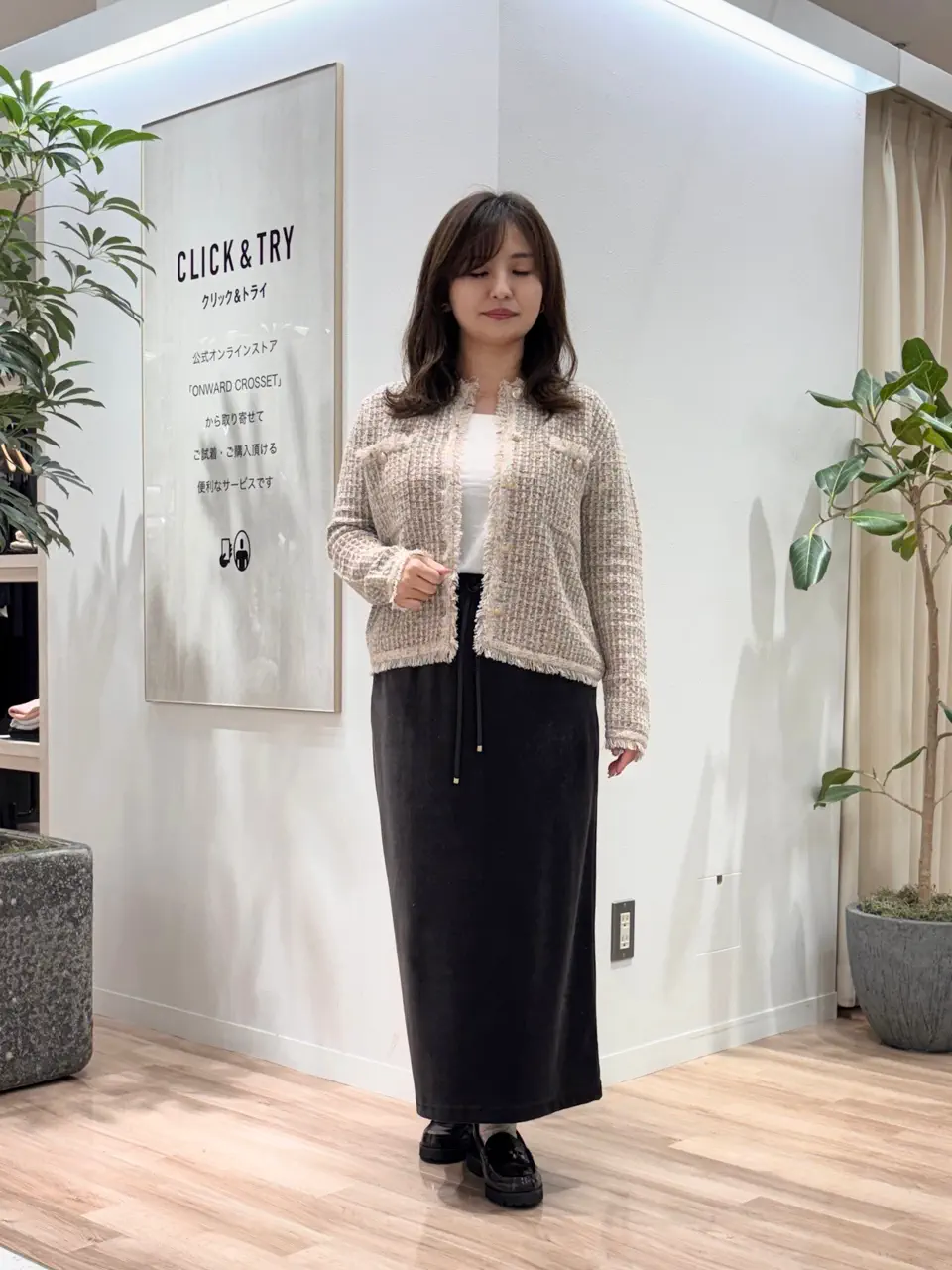  スタッフ コーディネート画像