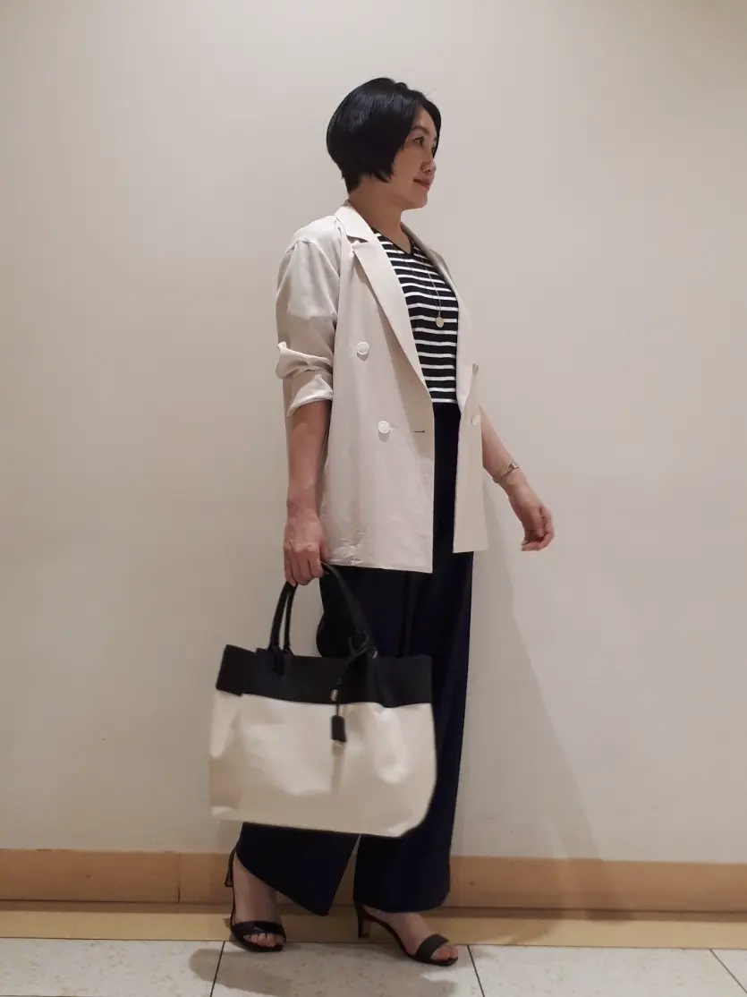 23区 長谷川 コーディネート画像