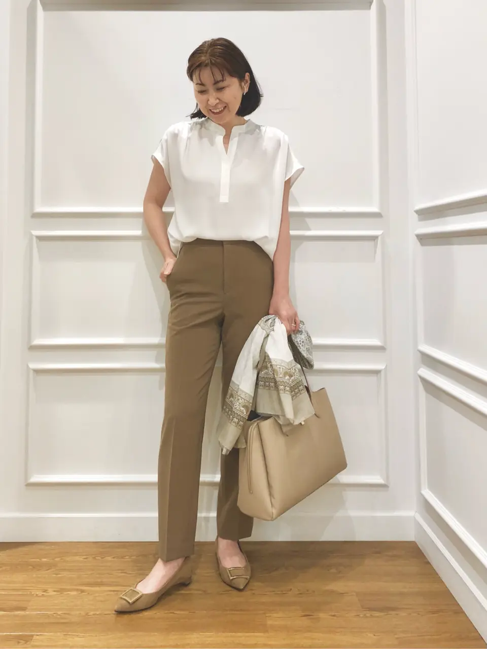  スタッフ コーディネート画像