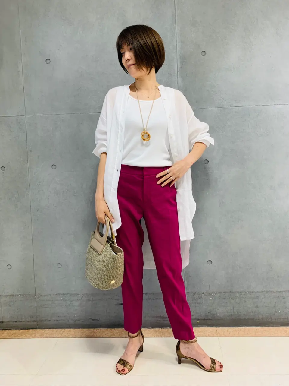  スタッフ  コーディネート画像