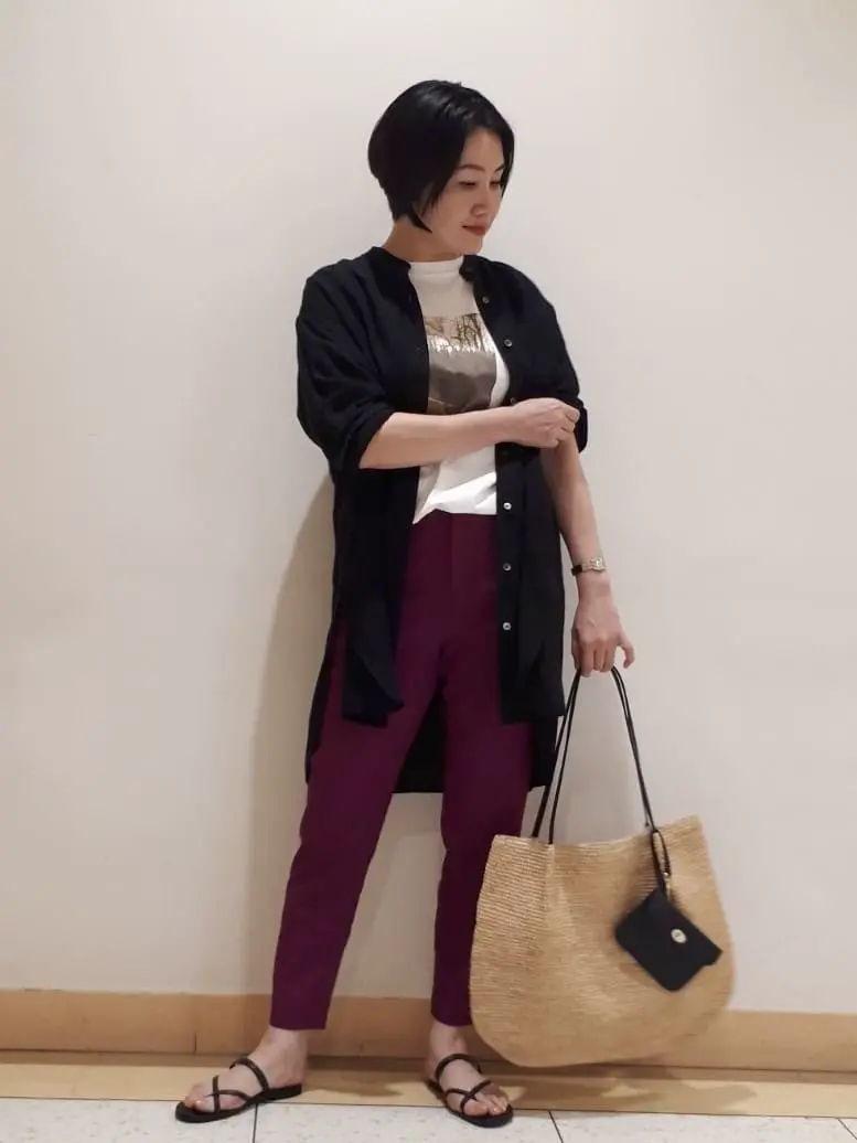 23区 長谷川 コーディネート画像