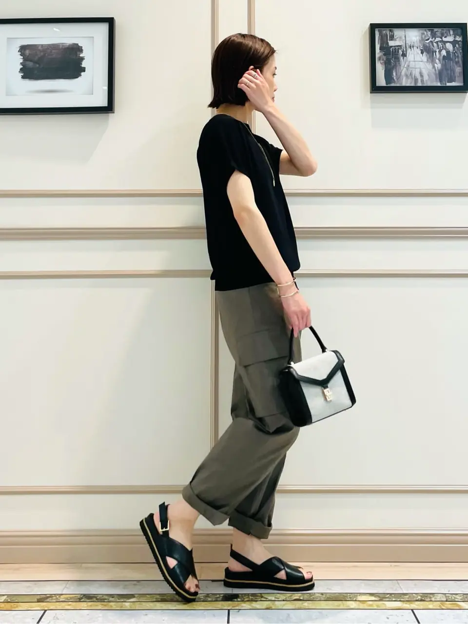 23区 岡田 コーディネート画像