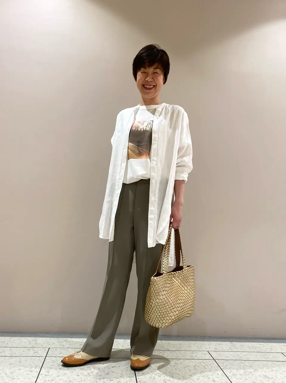  スタッフ コーディネート画像