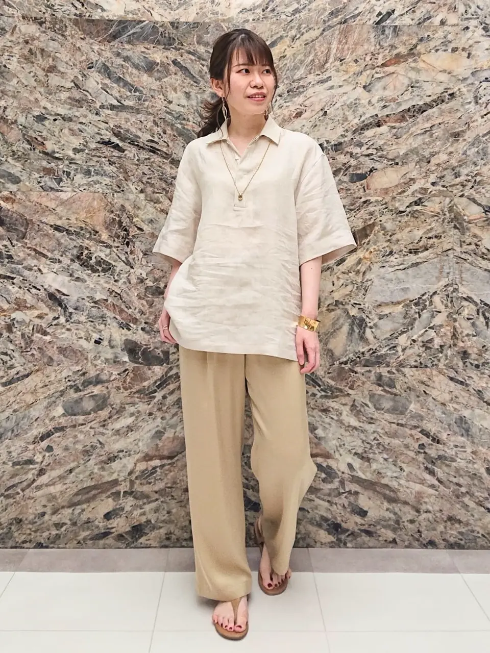 23区 五十立 コーディネート画像