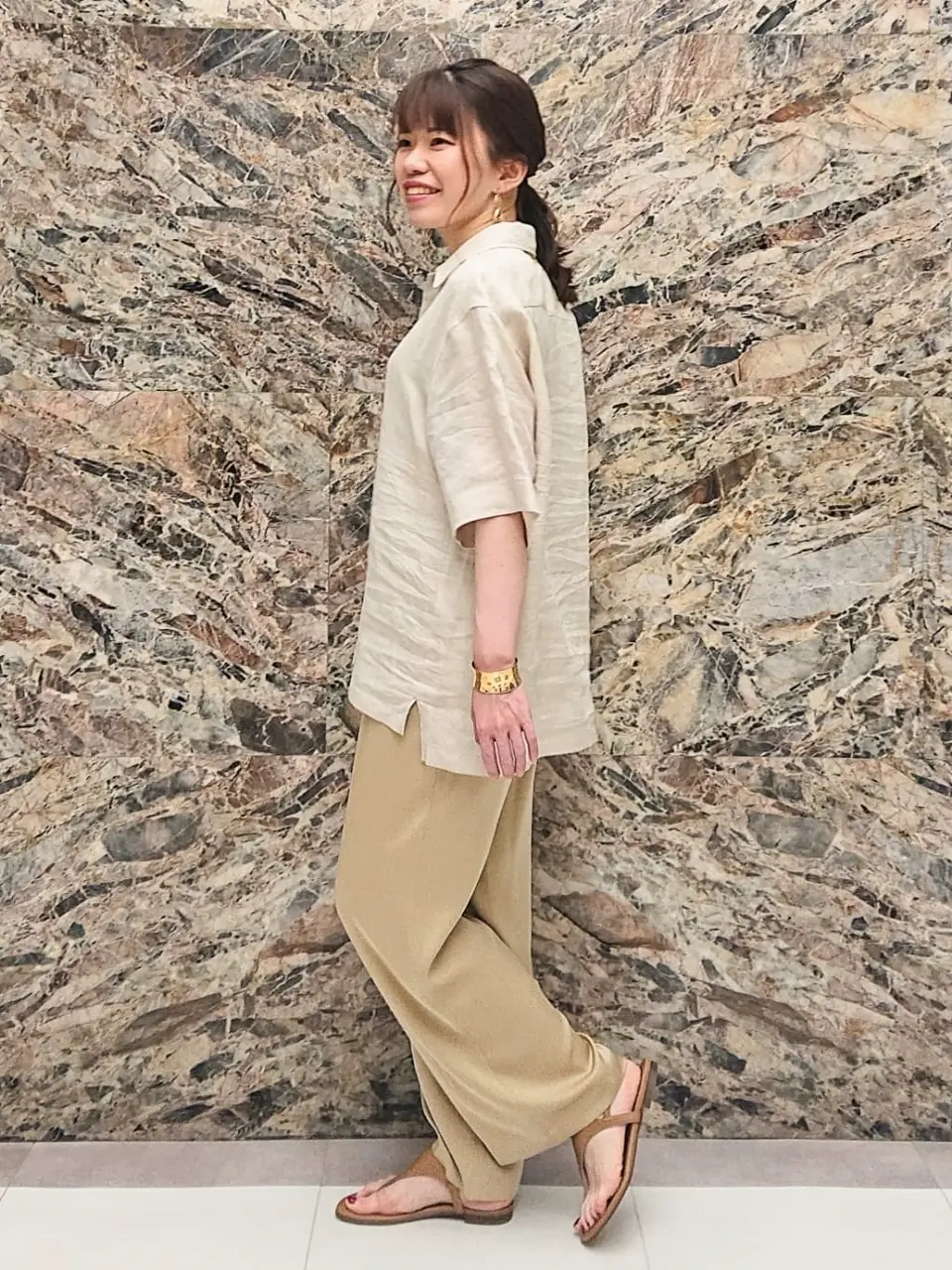 23区 五十立 コーディネート画像