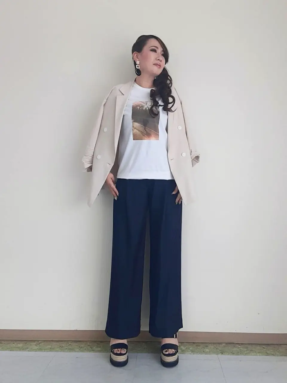  スタッフ コーディネート画像