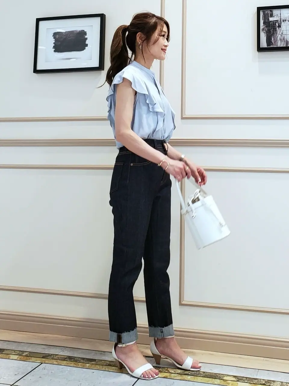 23区 濱地 コーディネート画像