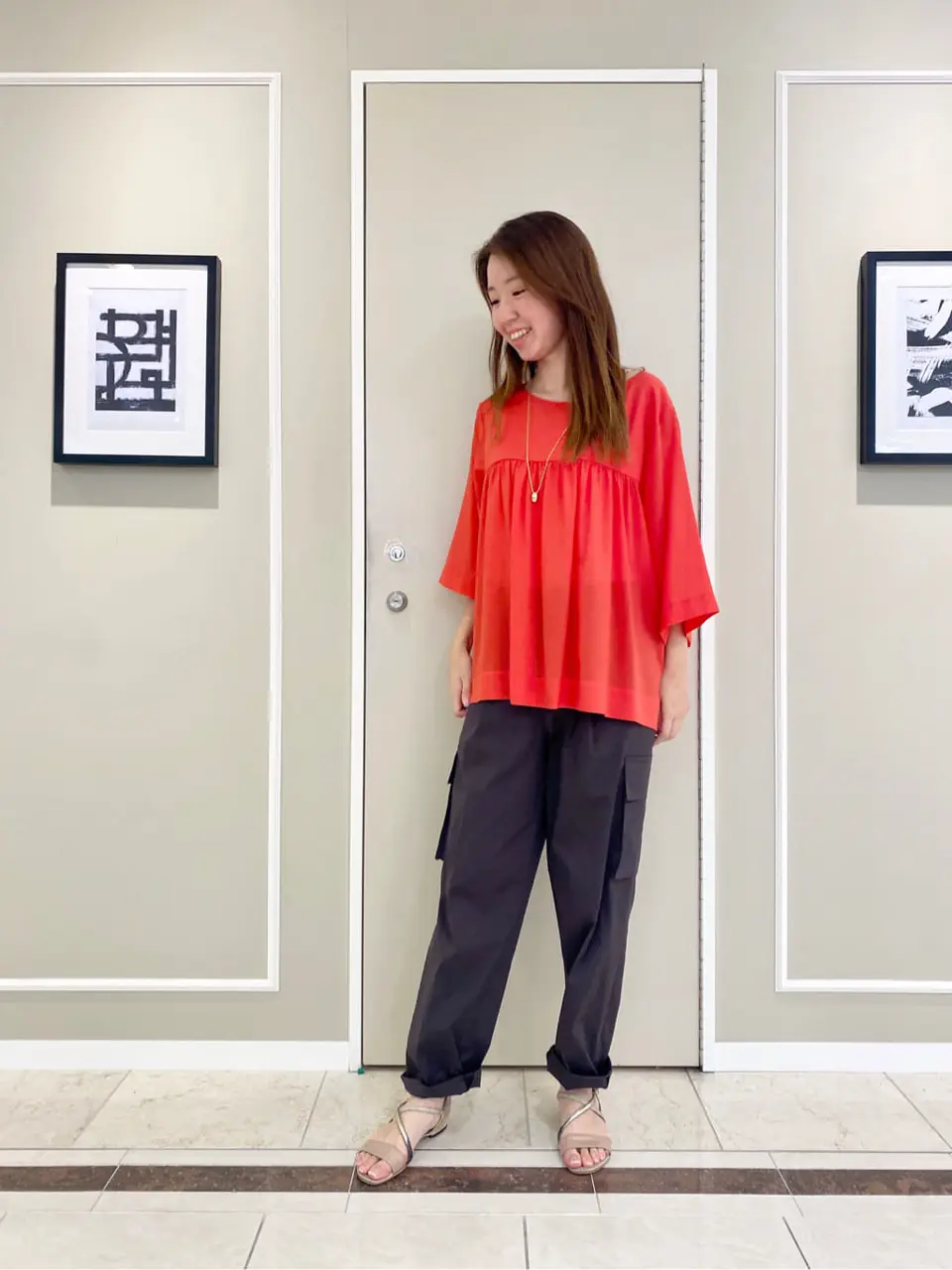  スタッフ コーディネート画像