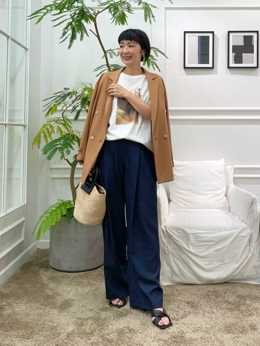 23区 岡本 コーディネート画像