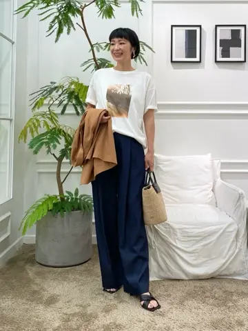 23区 岡本 コーディネート画像