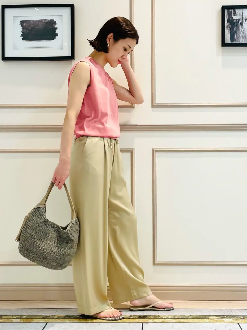 23区 岡田 コーディネート画像