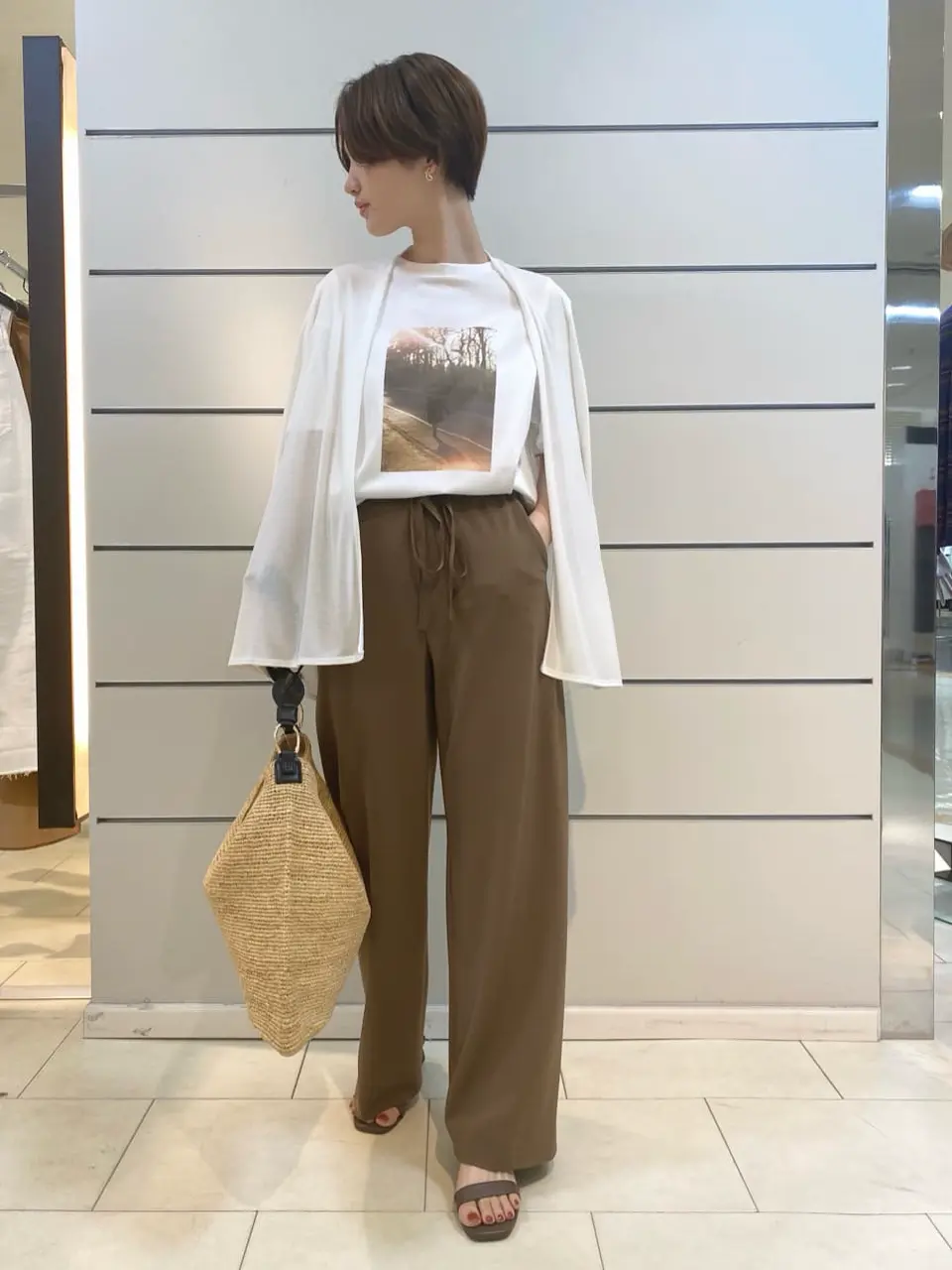  スタッフ コーディネート画像