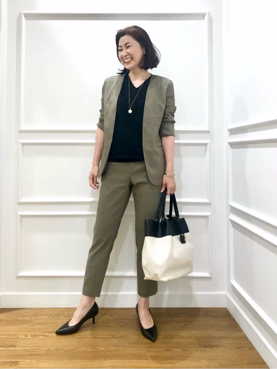  スタッフ コーディネート画像