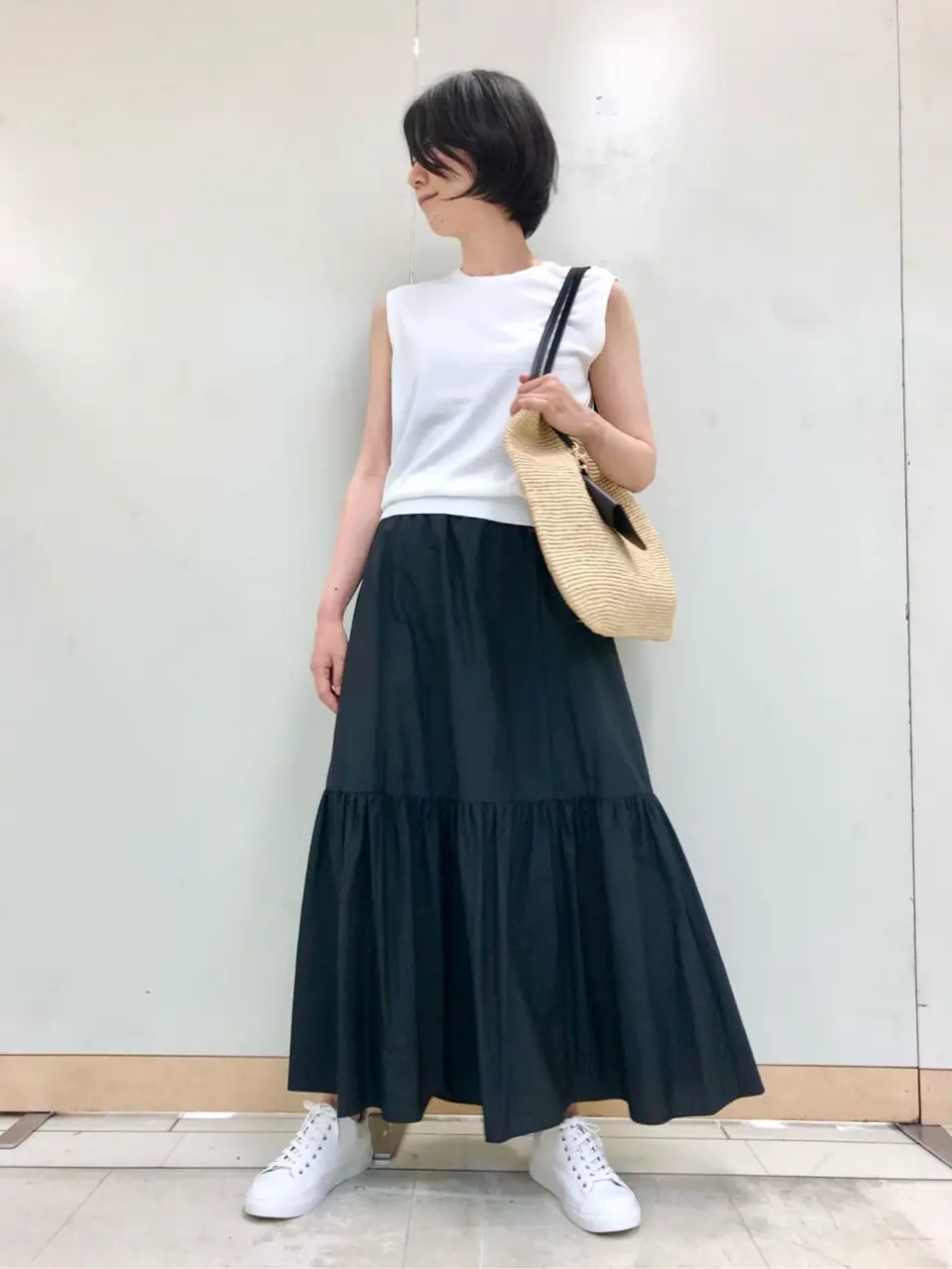  スタッフ コーディネート画像