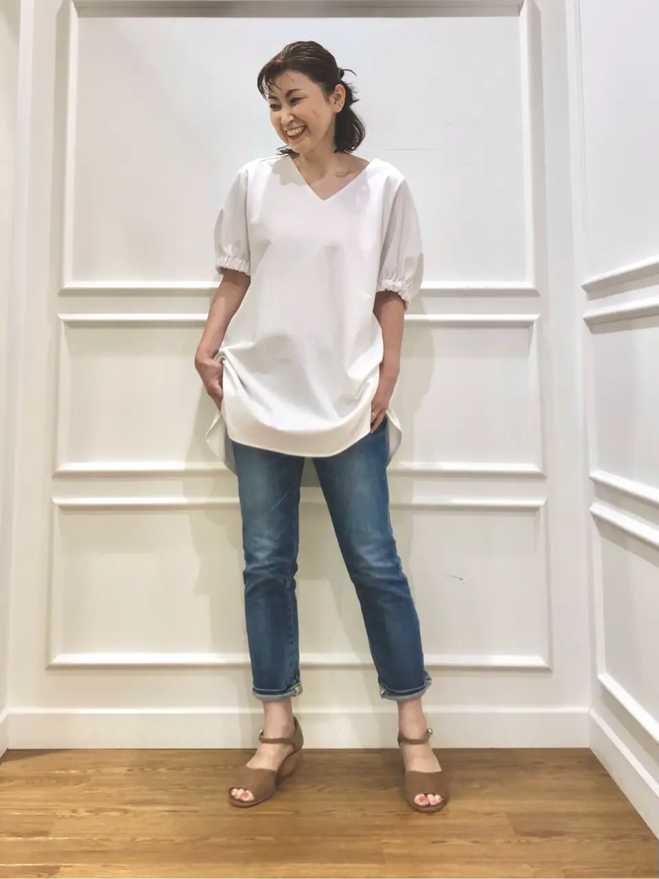  スタッフ コーディネート画像