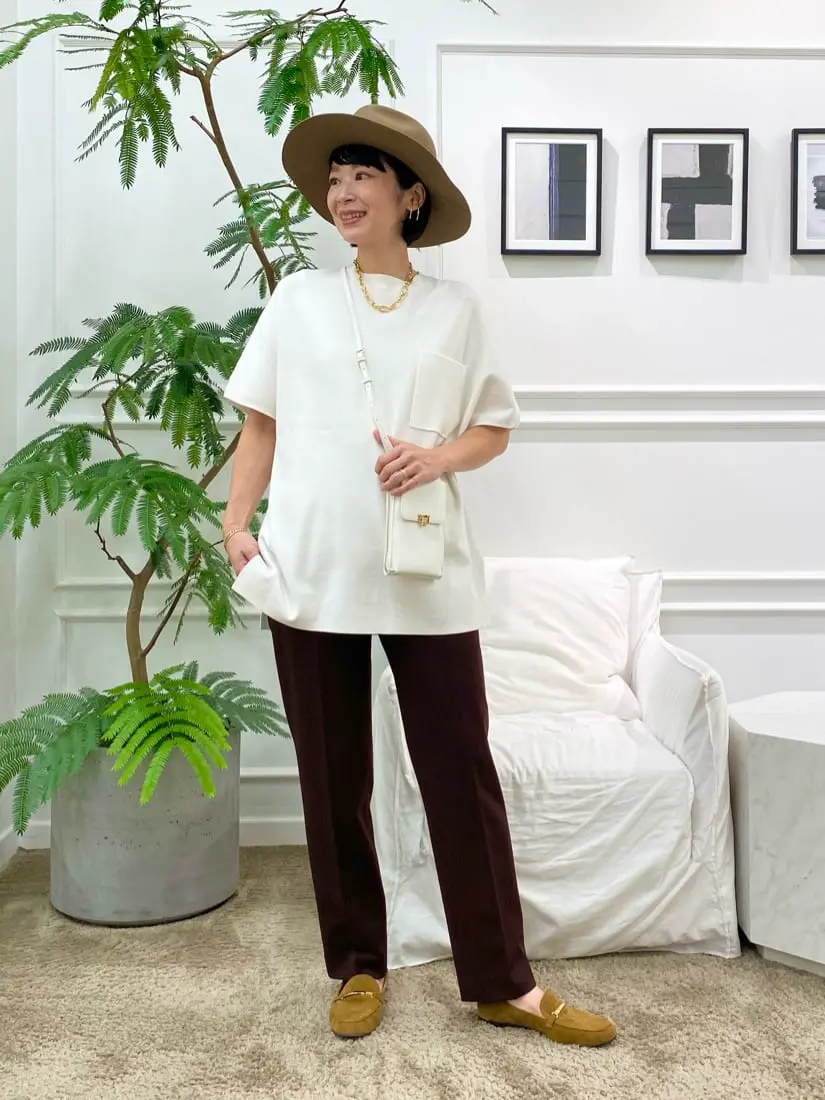 23区 岡本 コーディネート画像