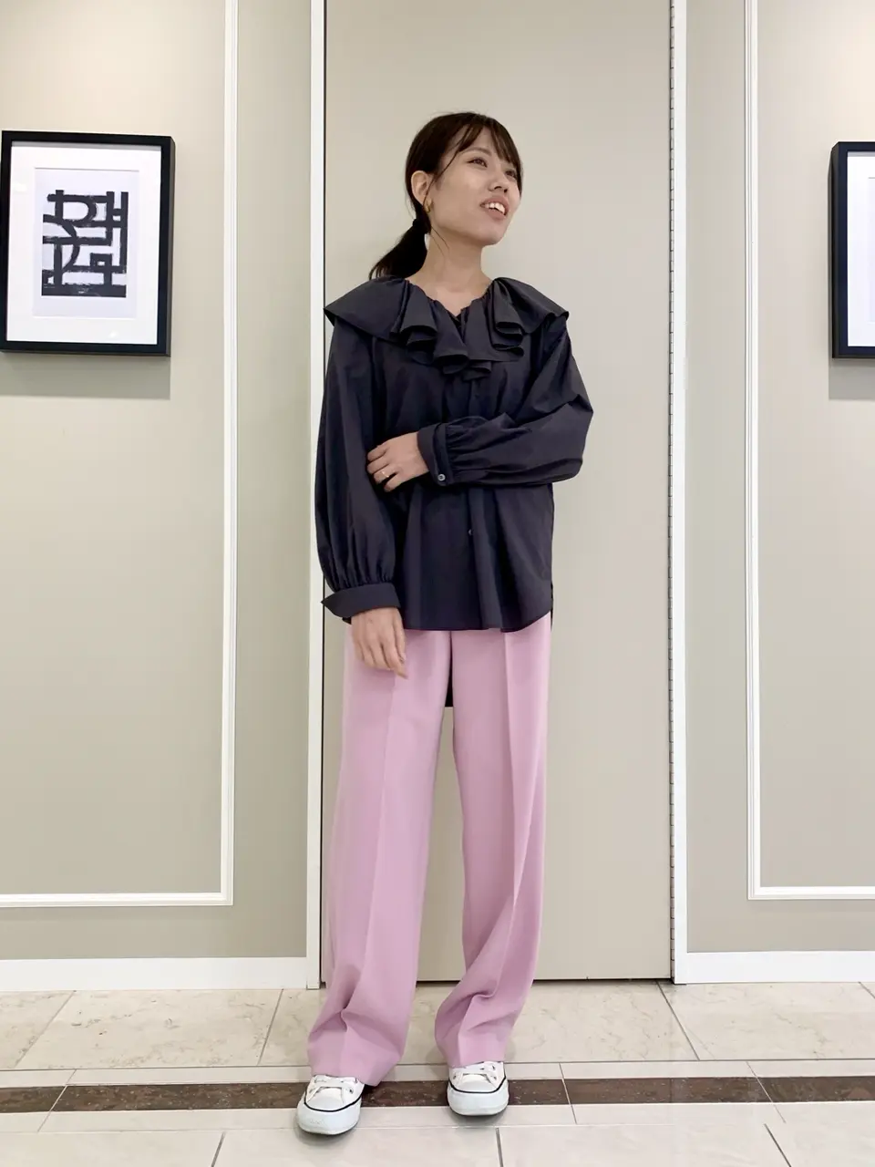  スタッフ コーディネート画像