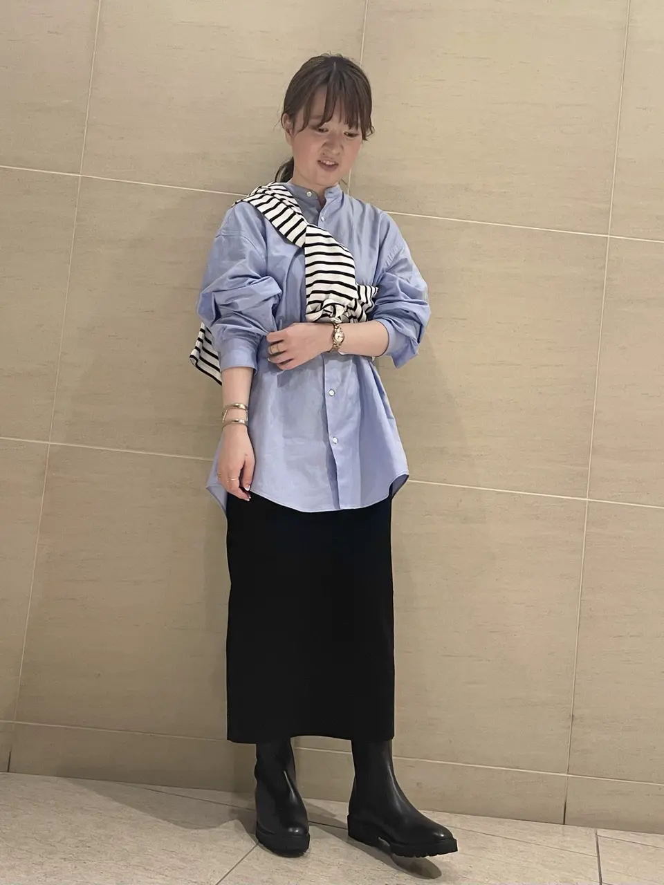  スタッフO コーディネート画像