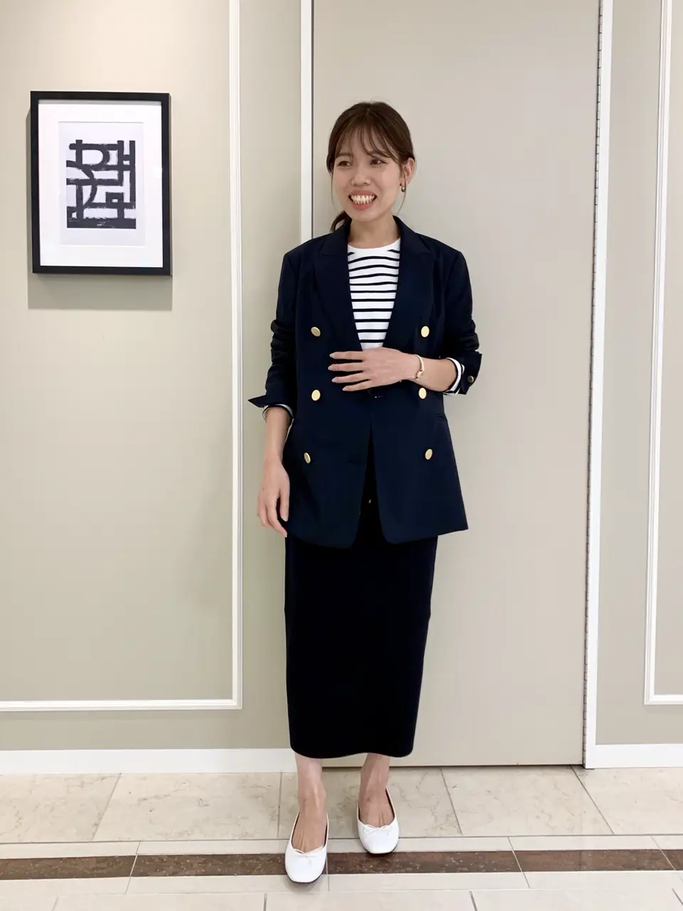  スタッフ コーディネート画像