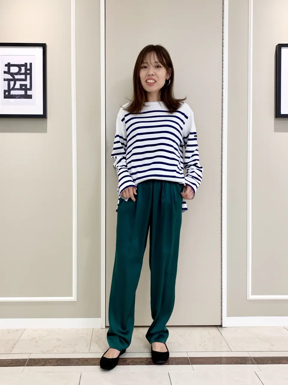  スタッフ コーディネート画像