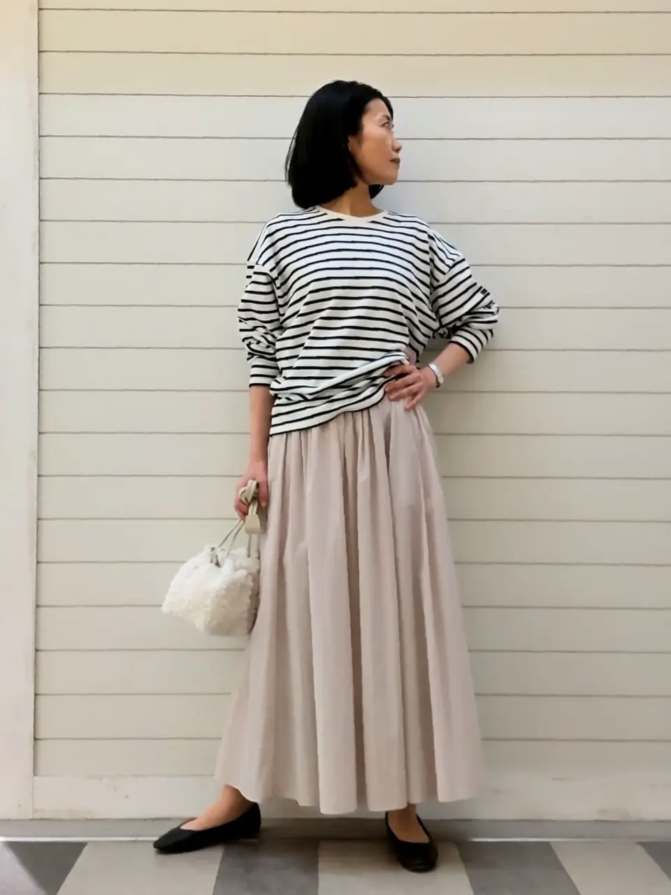 23区 虎走 コーディネート画像