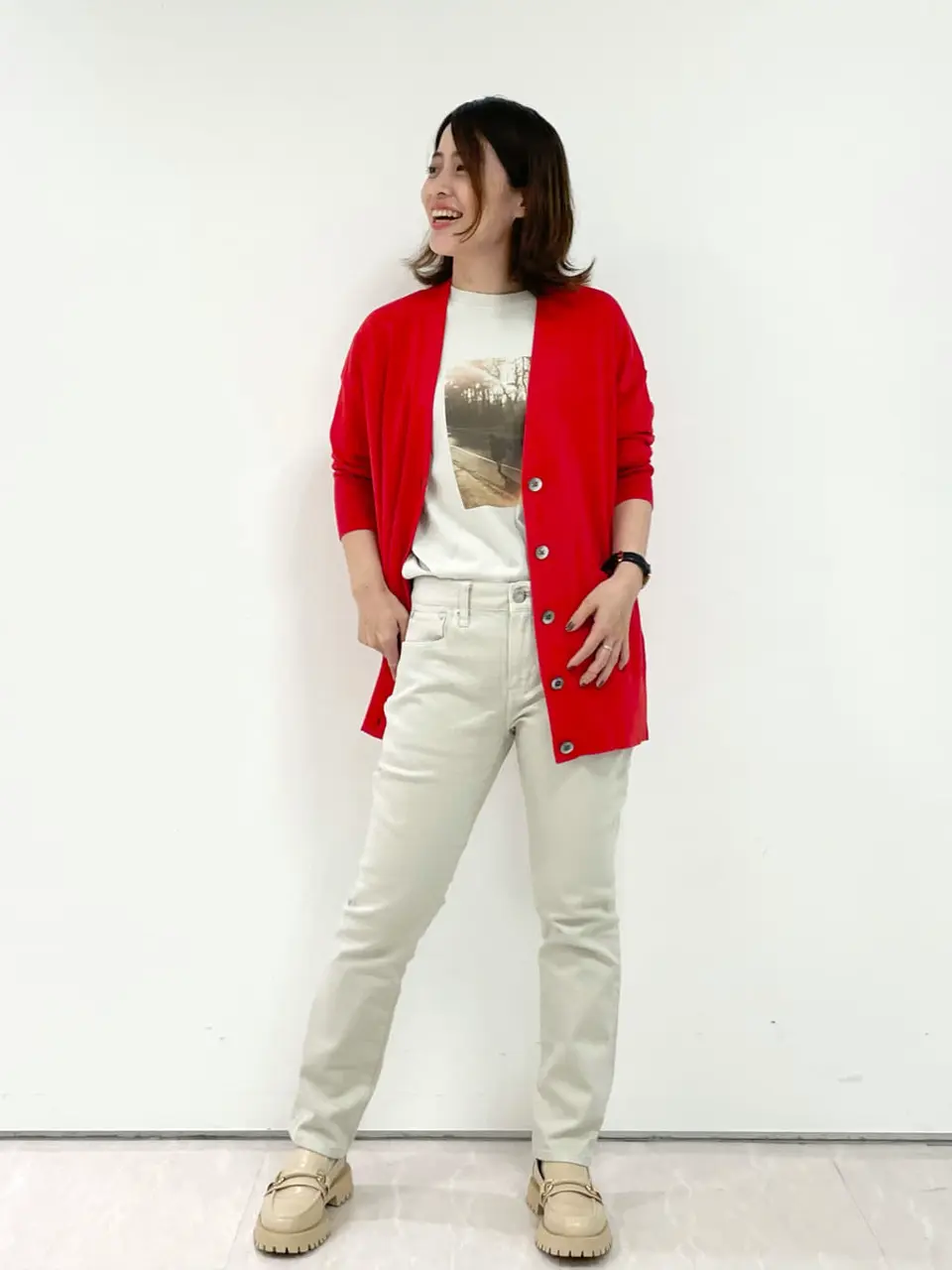  スタッフ コーディネート画像