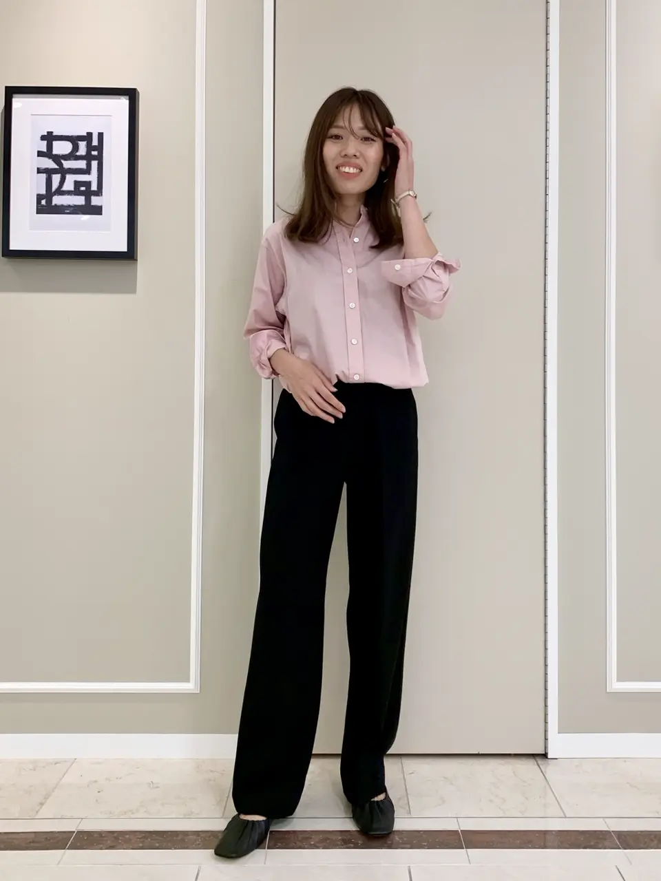  スタッフ コーディネート画像