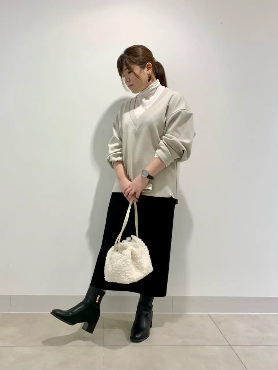  スタッフ コーディネート画像