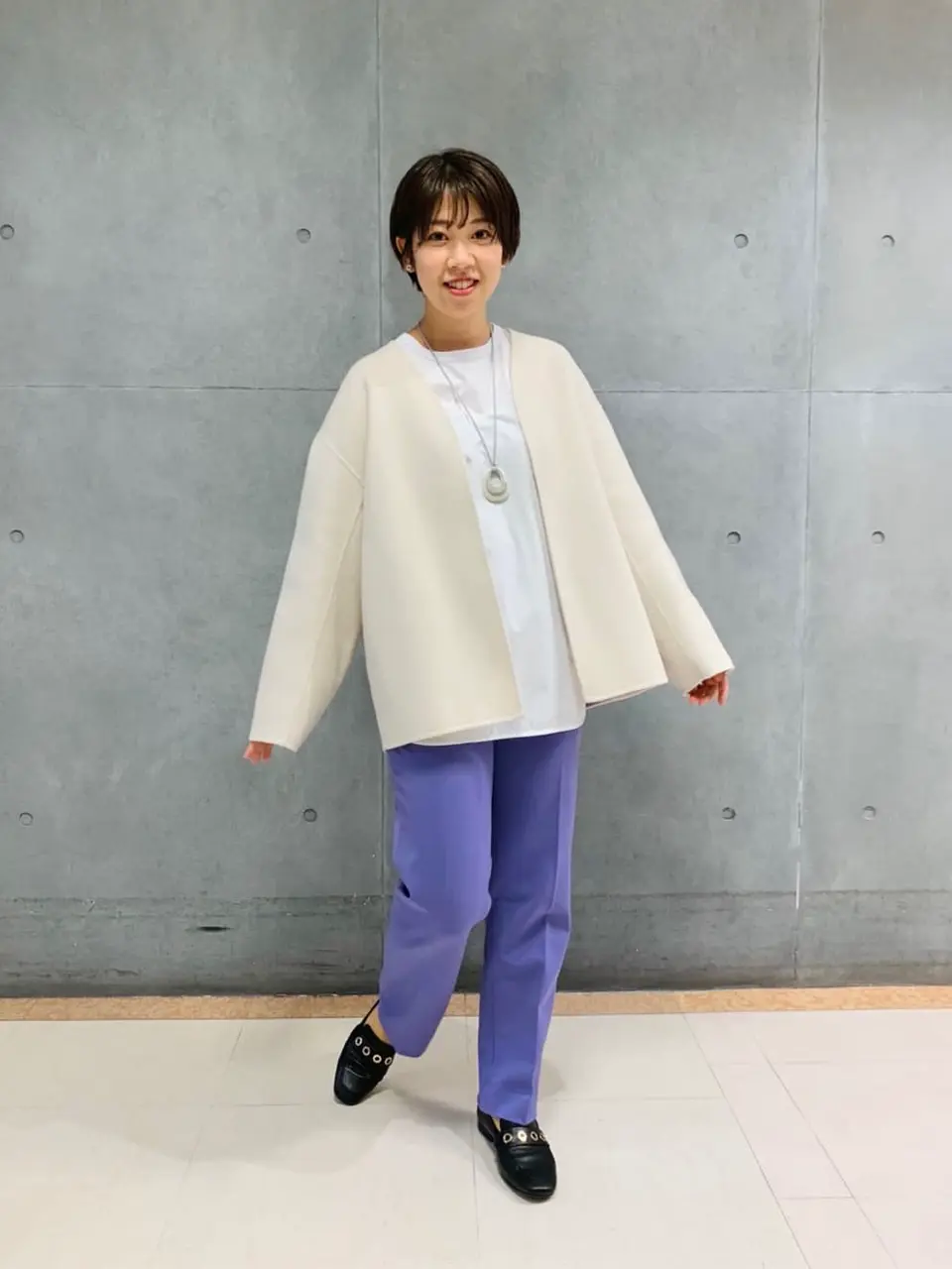  スタッフ コーディネート画像