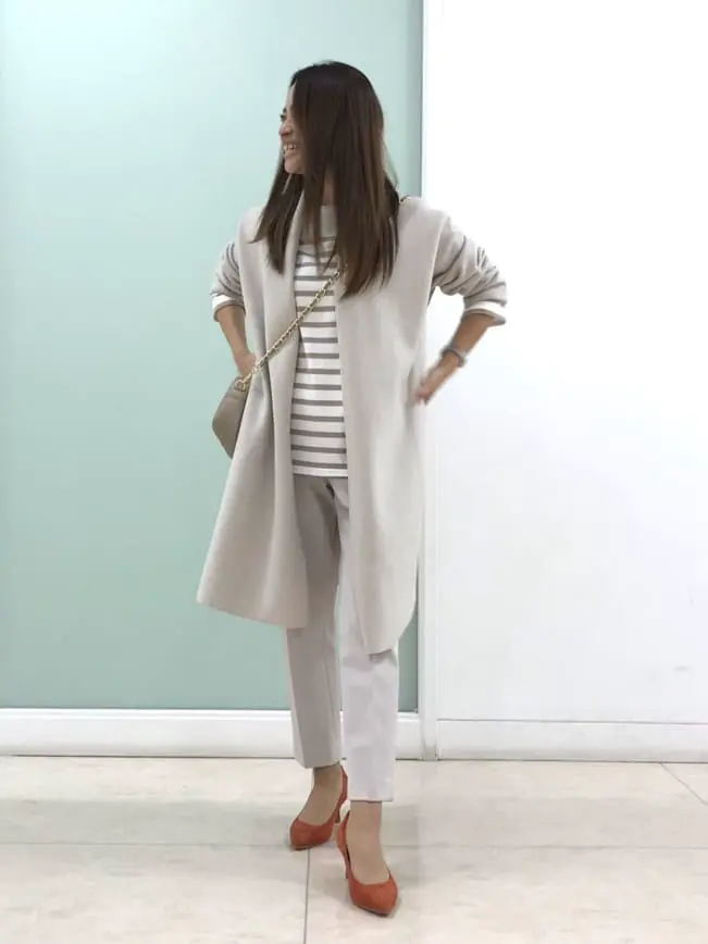 23区 【VERY掲載】TRストレッチギャバ テーパード パンツ《サイズ50） VERY掲載】TRストレッチギャバ テーパード パンツ / 23区 S