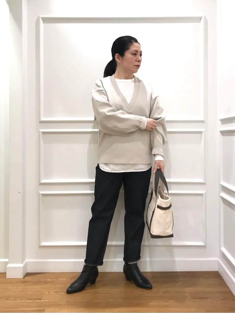  スタッフ コーディネート画像