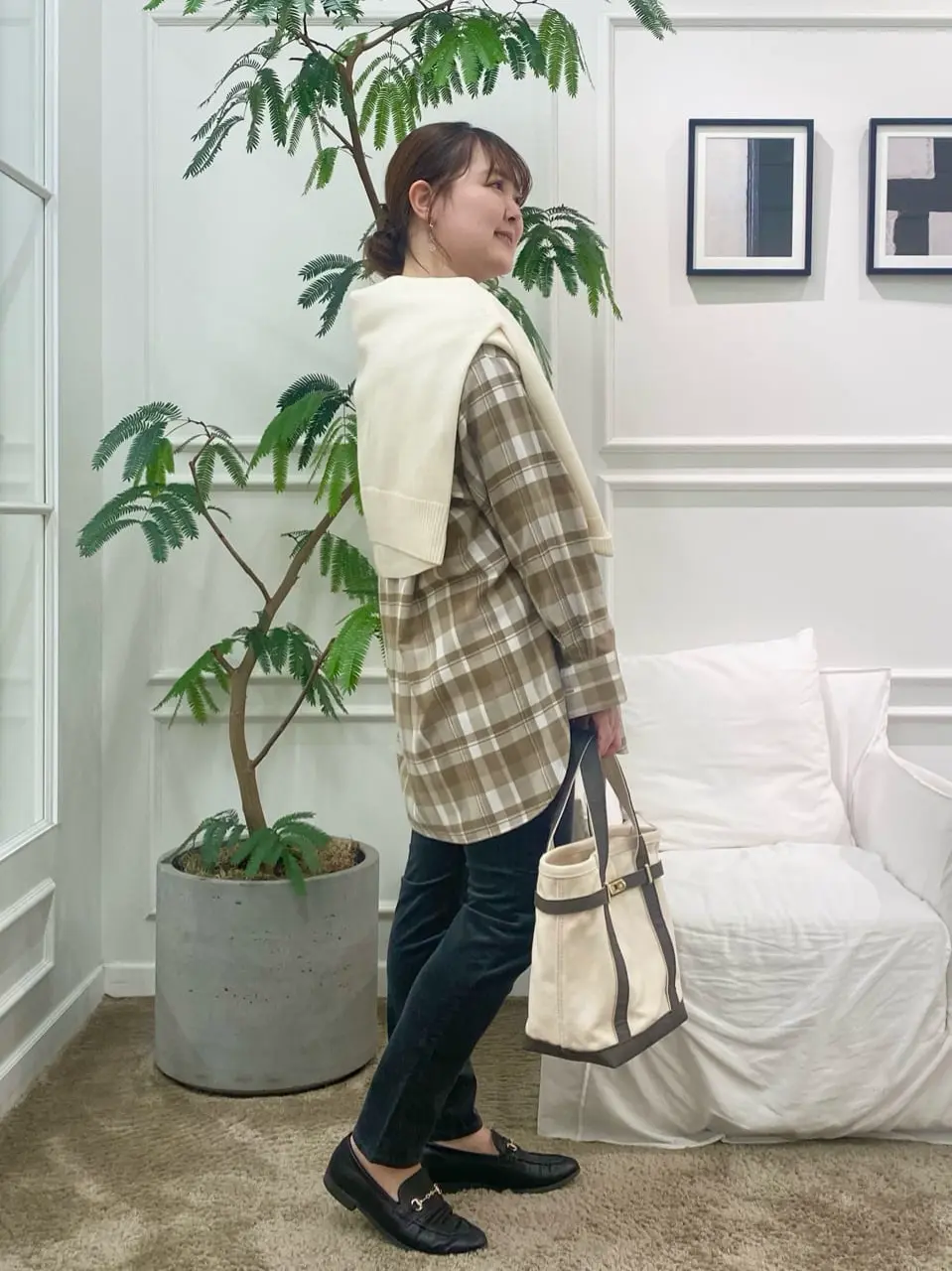 23区 藤原 コーディネート画像