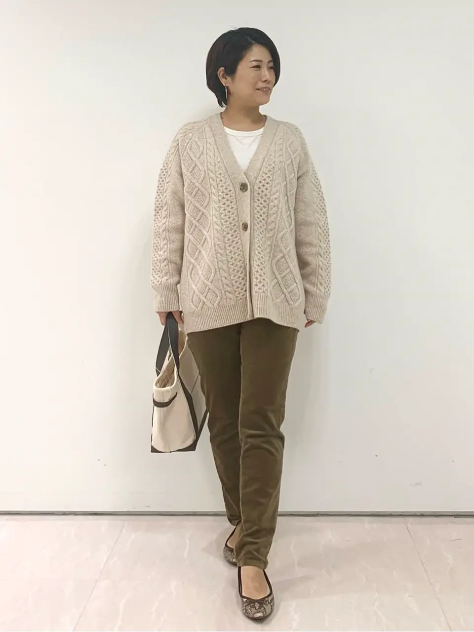  スタッフ コーディネート画像