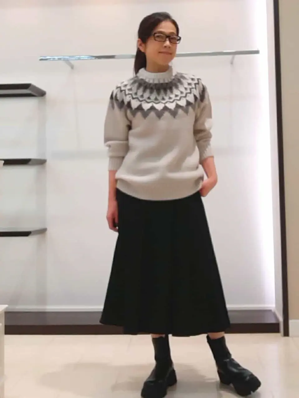  スタッフ コーディネート画像